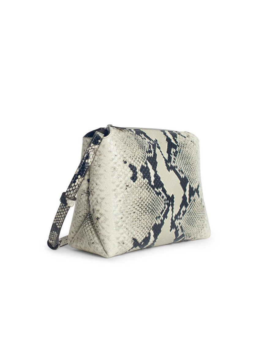 Khaite 'Lina Crossbody' 'Natural Python' Leather Crossbody Bag