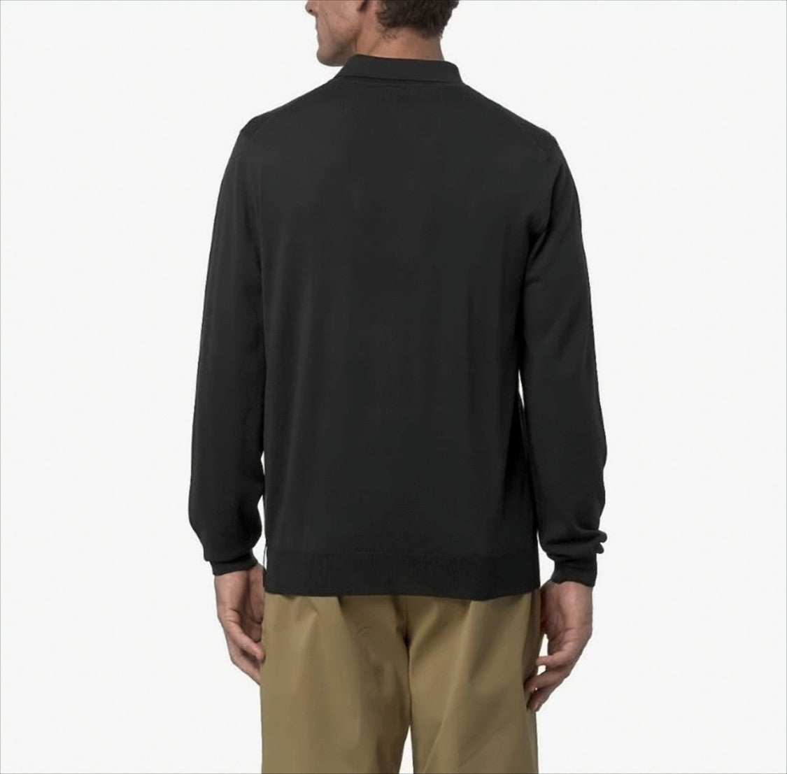 K-Way Rey Merino Wool Blend Polo Shirt