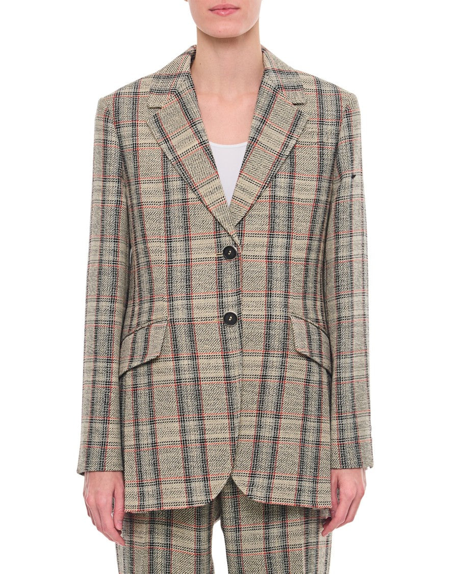Durazzi Milano Checked Tailored Jacket