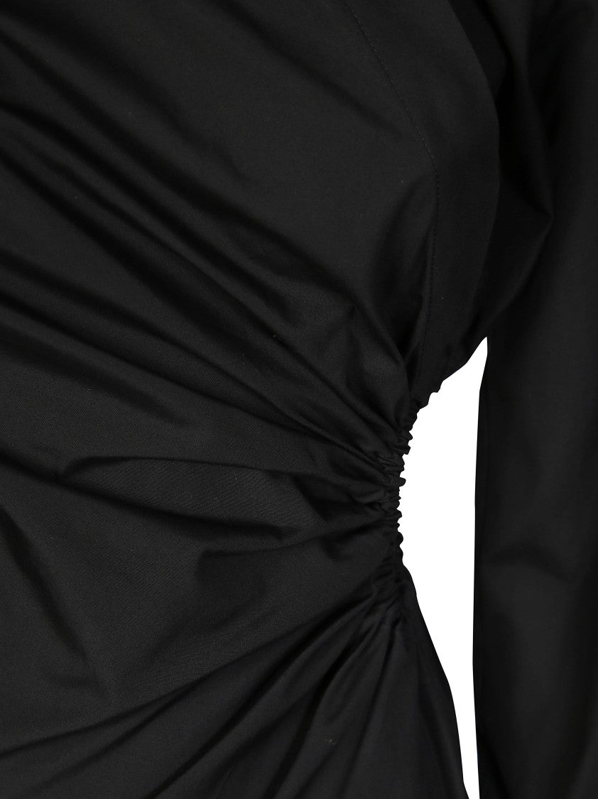 Max Mara Etre Oblo Poplin Dress