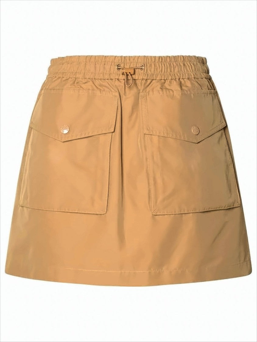 Moncler Short Skirt With Elastic Waistband