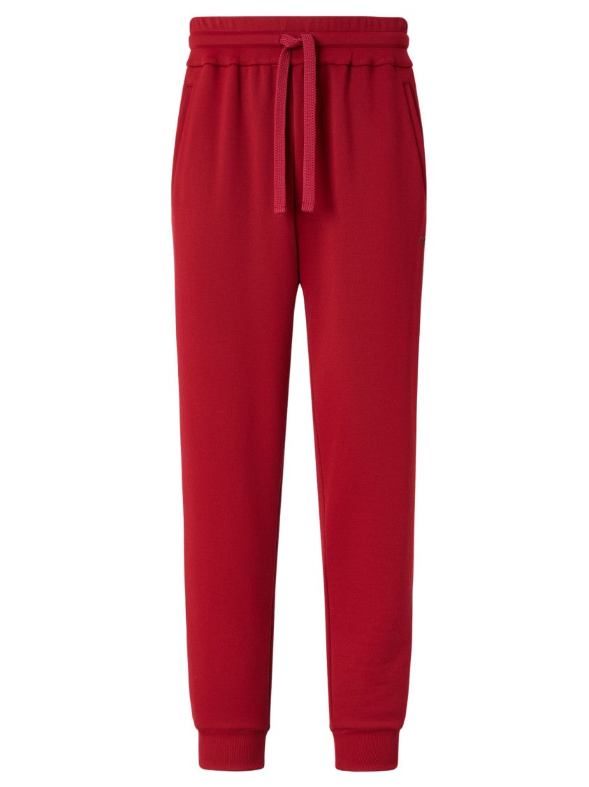 Ferrari Tapered Drawstring Ribbed Tracksuit Bottoms