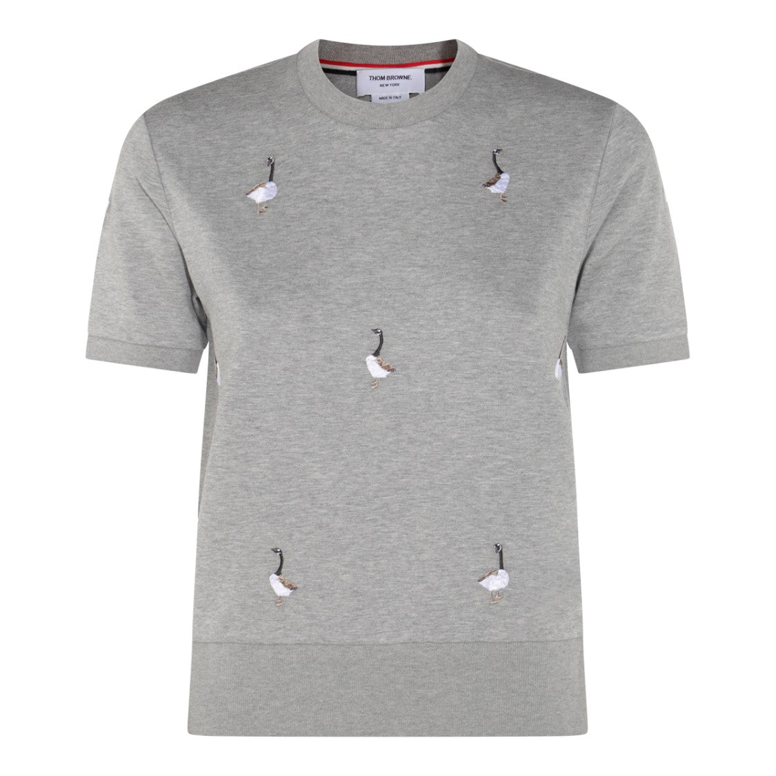 Thom Browne Grey Cotton Knitwear