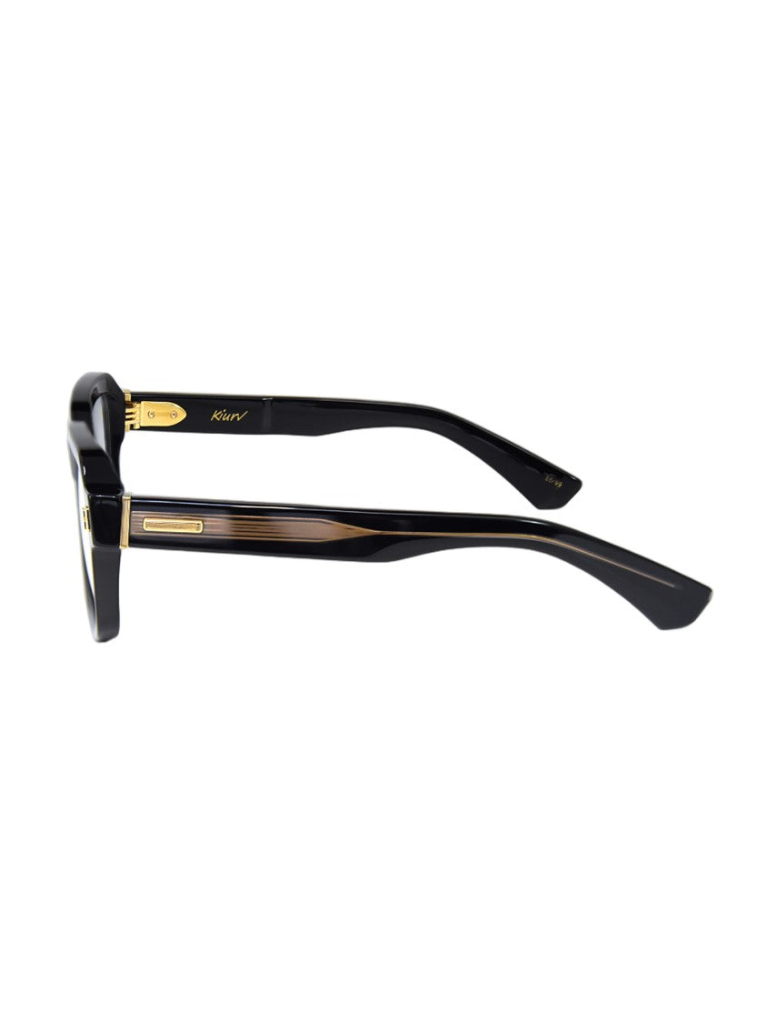 Kiurv Black Acetate Celluloid 150 Mm Optical Frames