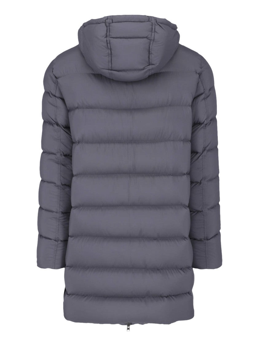 Herno Technical Fabric Padded Parka With Adjustable Hood