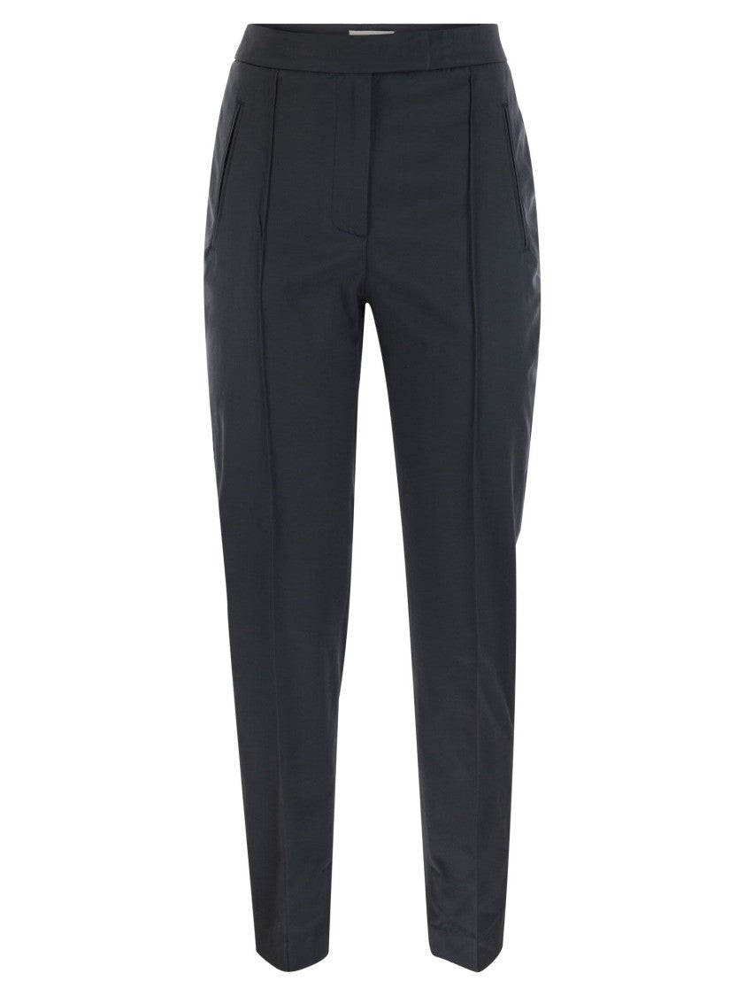 Pt Torino Frida - Cotton And Silk Trousers