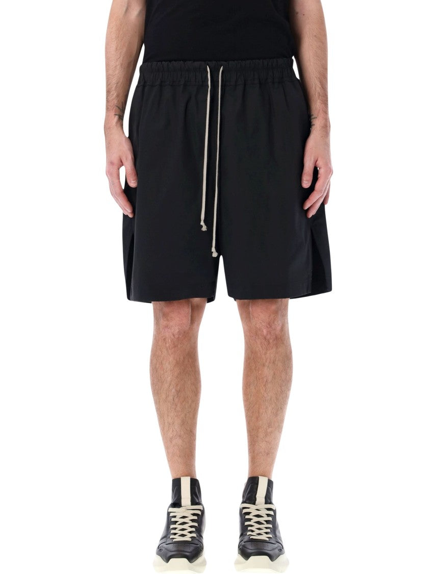 Rick Owens Knee-Length Poplin Boxers With Dropped Crotch