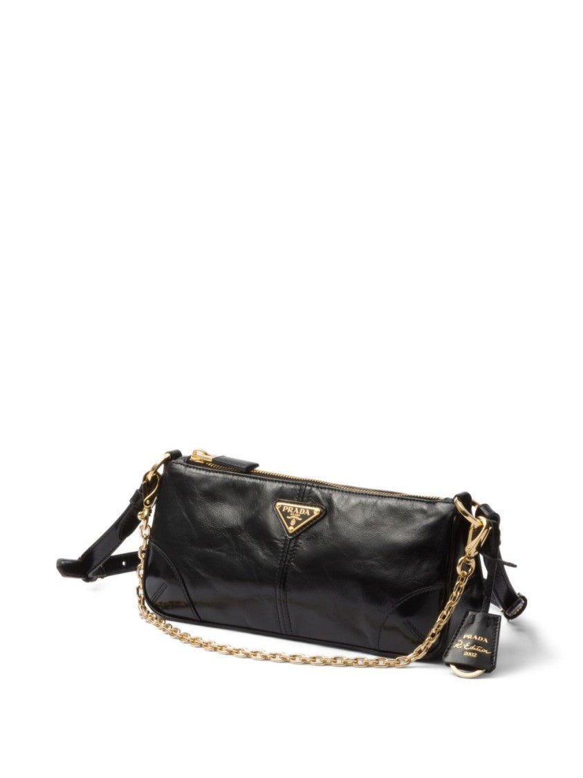 Prada Re-Edition 2002 Medium Leather Shoulder Bag