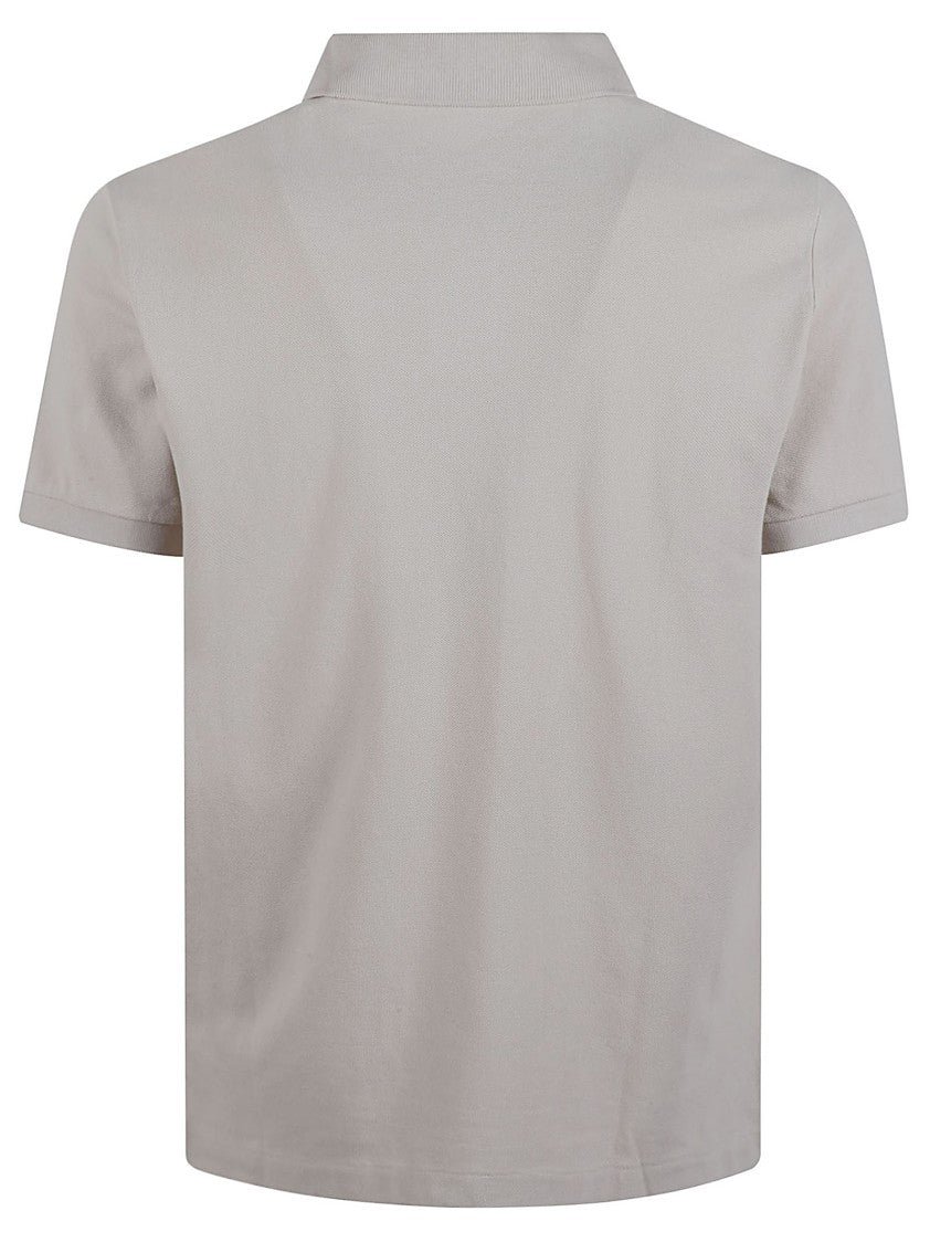 Polo Ralph Lauren Stoneware Gray Cotton Piqué Polo Shirt