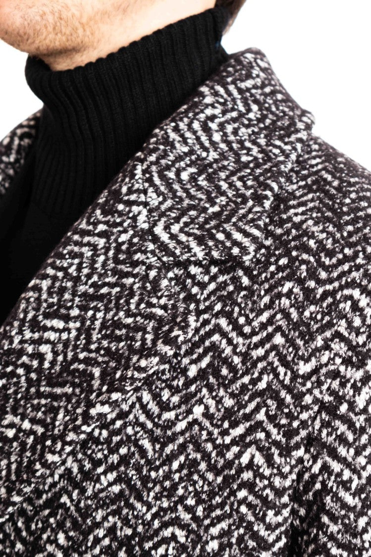 Tagliatore Royce Wool-Cotton Double-Breasted Coat