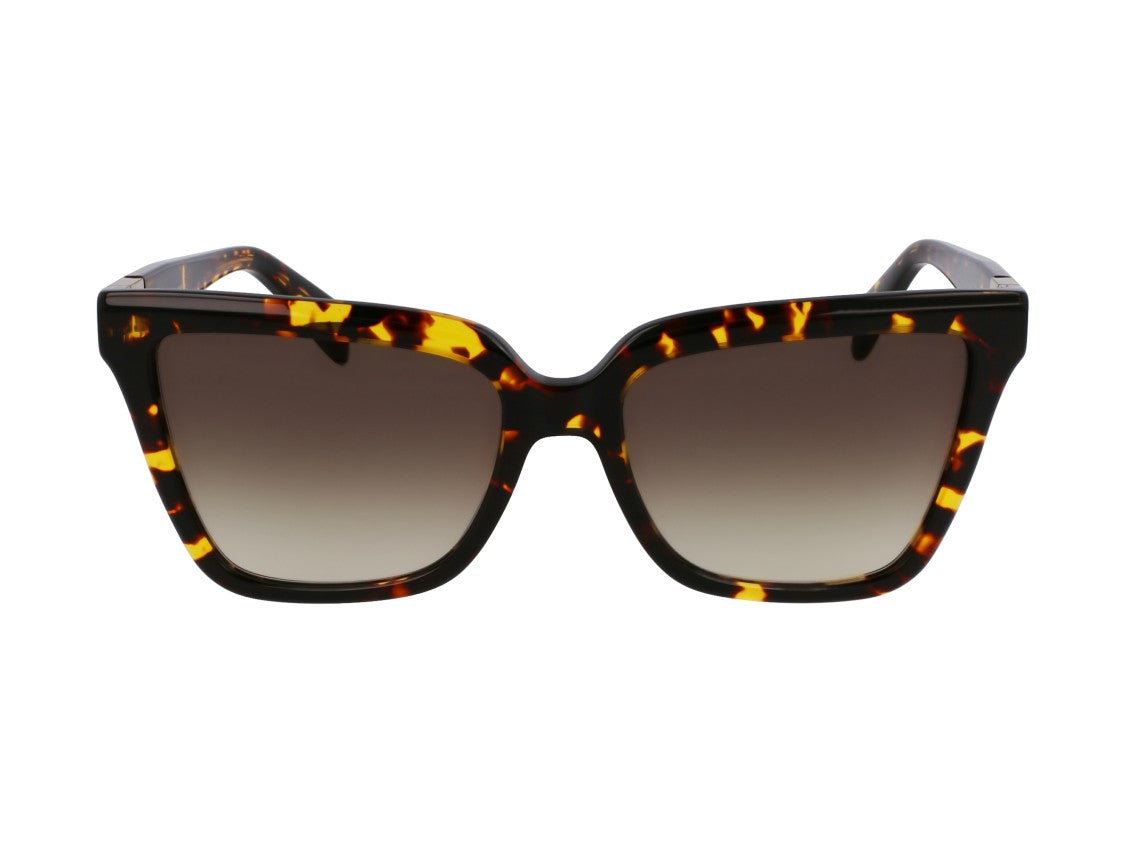Liu Jo Lj803s Tortoiseshell Oversized Square Sunglasses