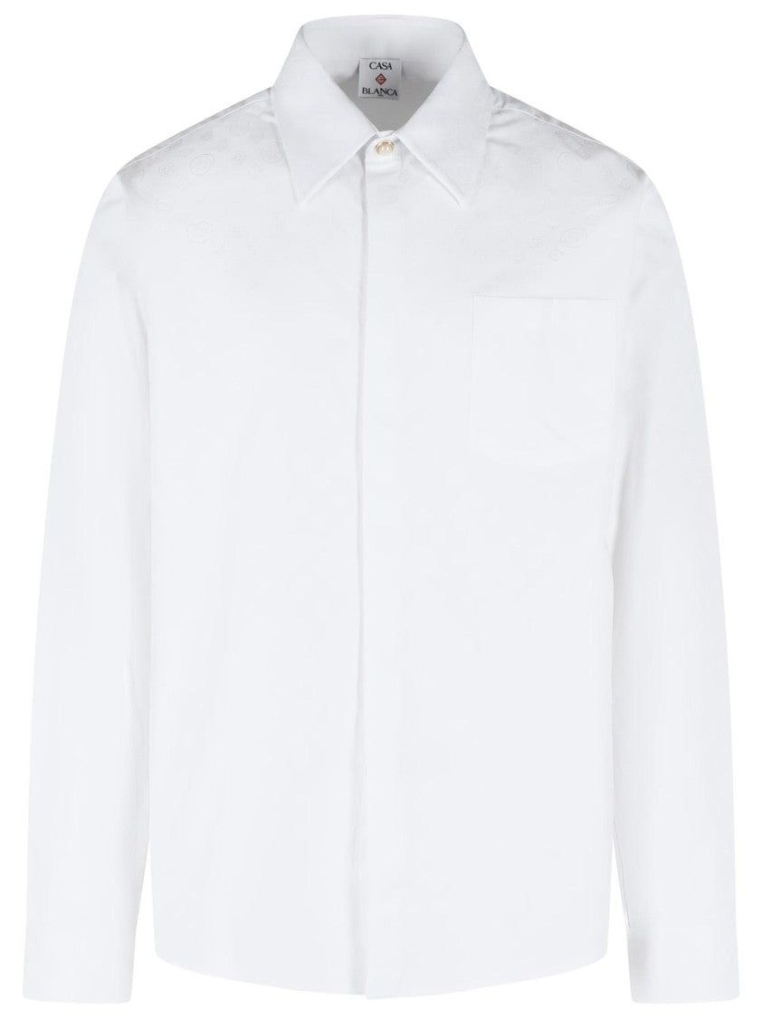 Casablanca White Cotton Shirt