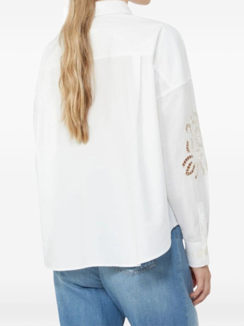 Max Mara Relaxed Fit Embroidered Shirt