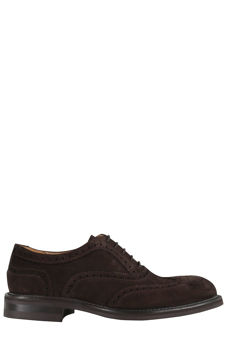 John Spencer Dylanite Derby Shoe With Suede Upper