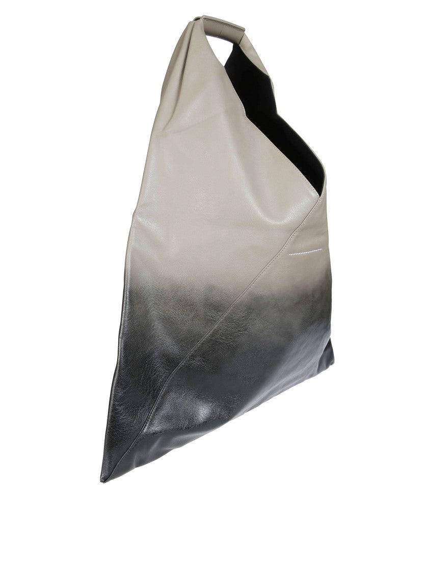 Mm6 By Maison Margiela Classic Japanese Large Gradient Calf Leather Handbag