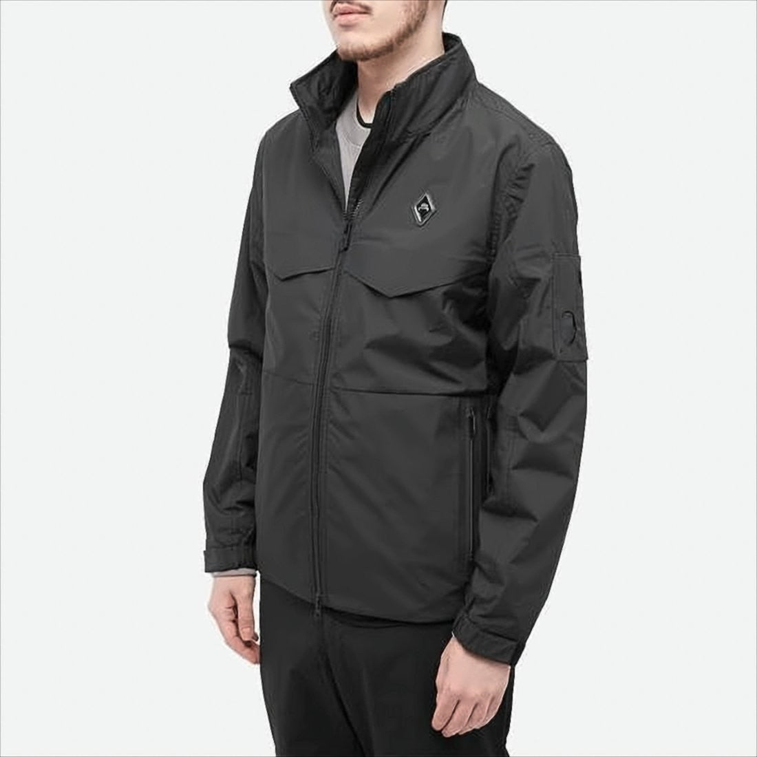 A-Cold-Wall* High Collar Black Casual Jacket
