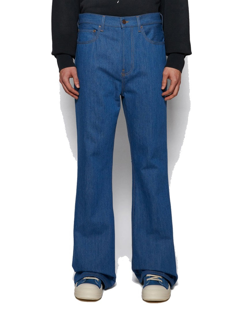 Amiri Creased Flare Pant Retro Indigo