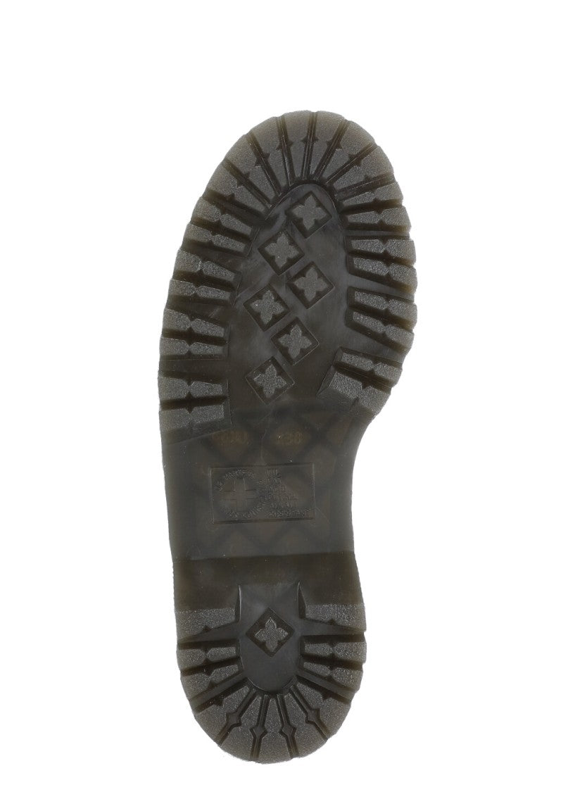 Dr. Martens Round Toe Lace-Up Molly Boots With Platform Sole