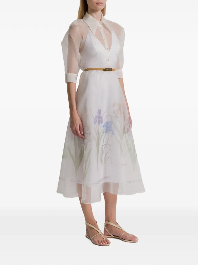 Alberta Ferretti Classic Tailored Fit Minimalist Dress