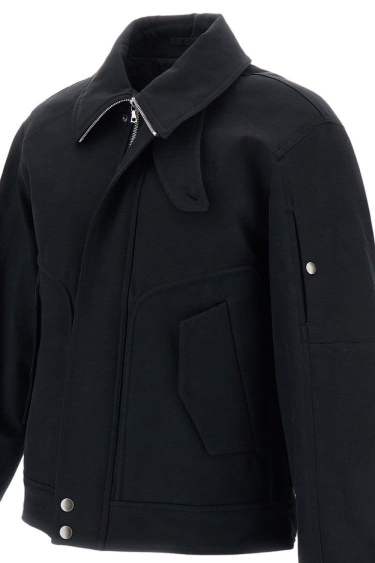 Dries Van Noten Cotton Canvas Vince Lightly Padded Jacket