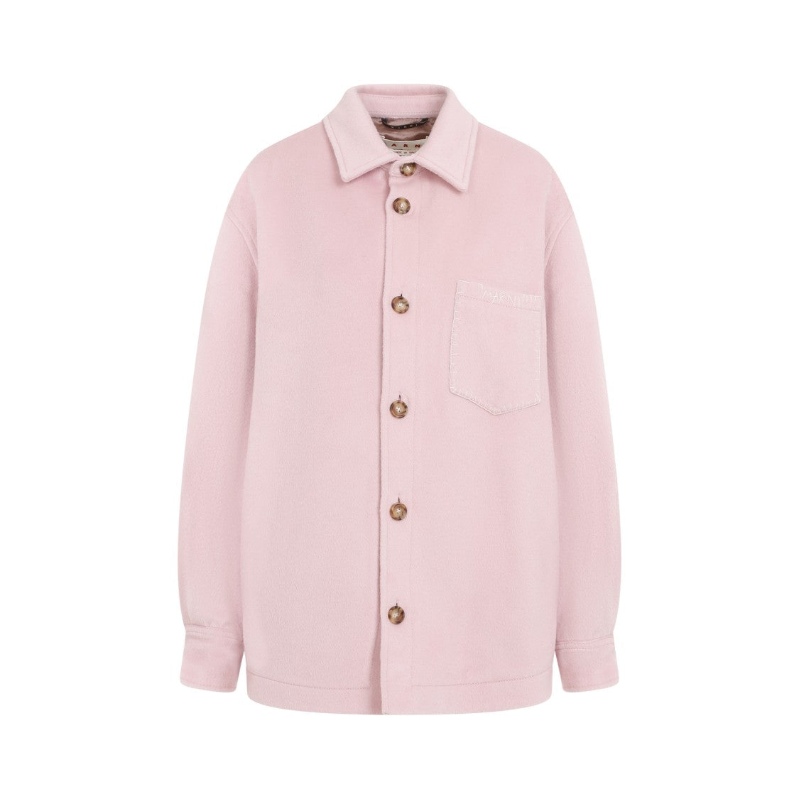 Marni Wool Jacket With Button Closure And Front Pocket Detail