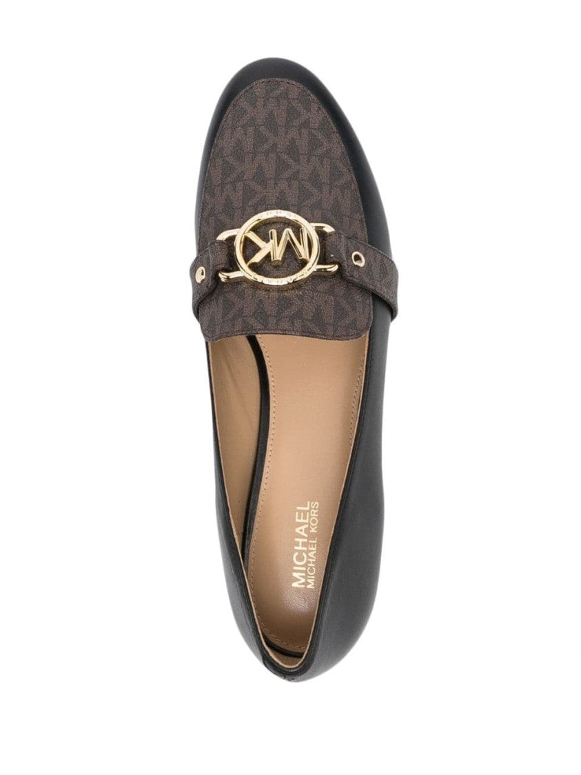 Michael Kors Rory Leather Logo Loafer