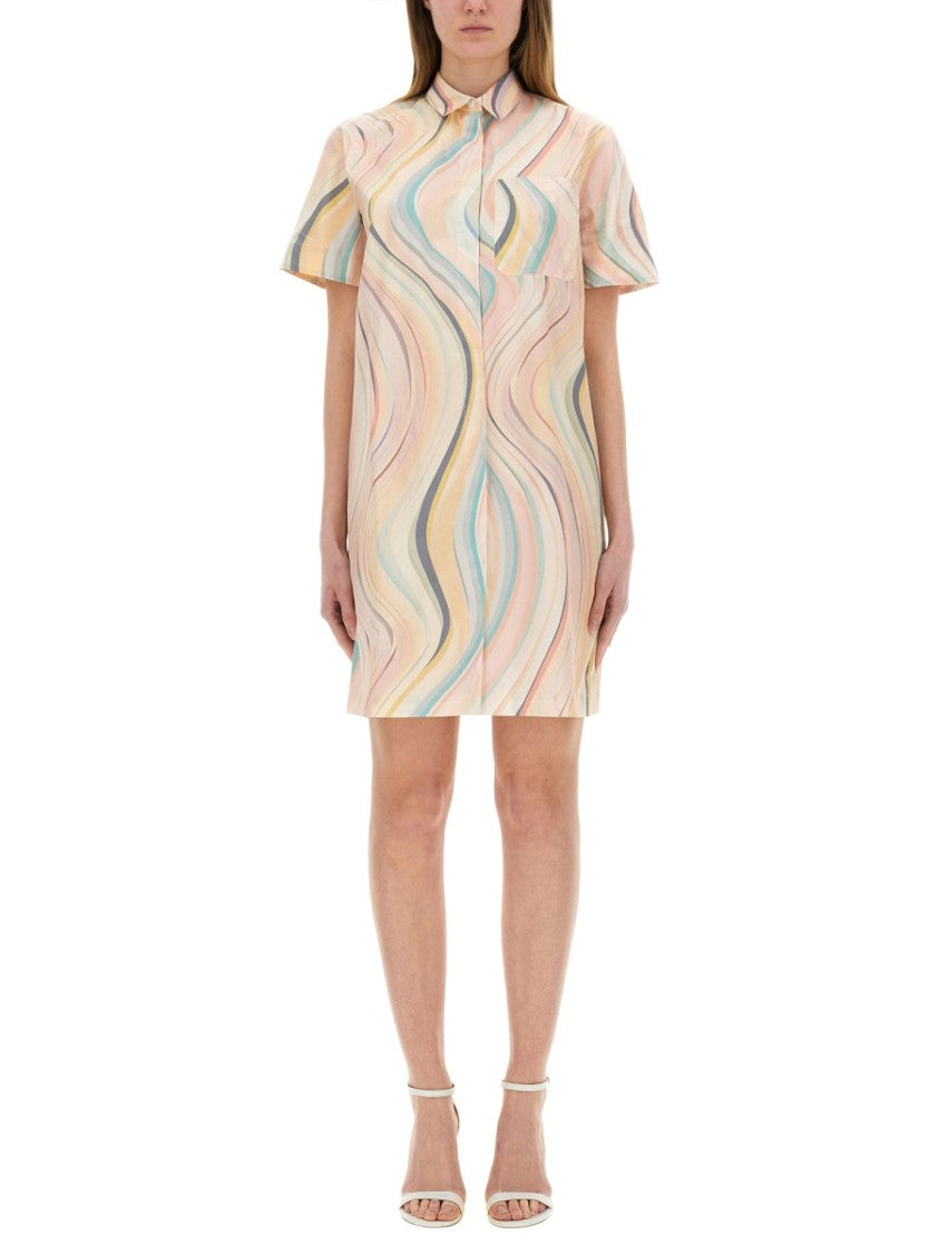 Ps Paul Smith "Faded Swirl" Dress