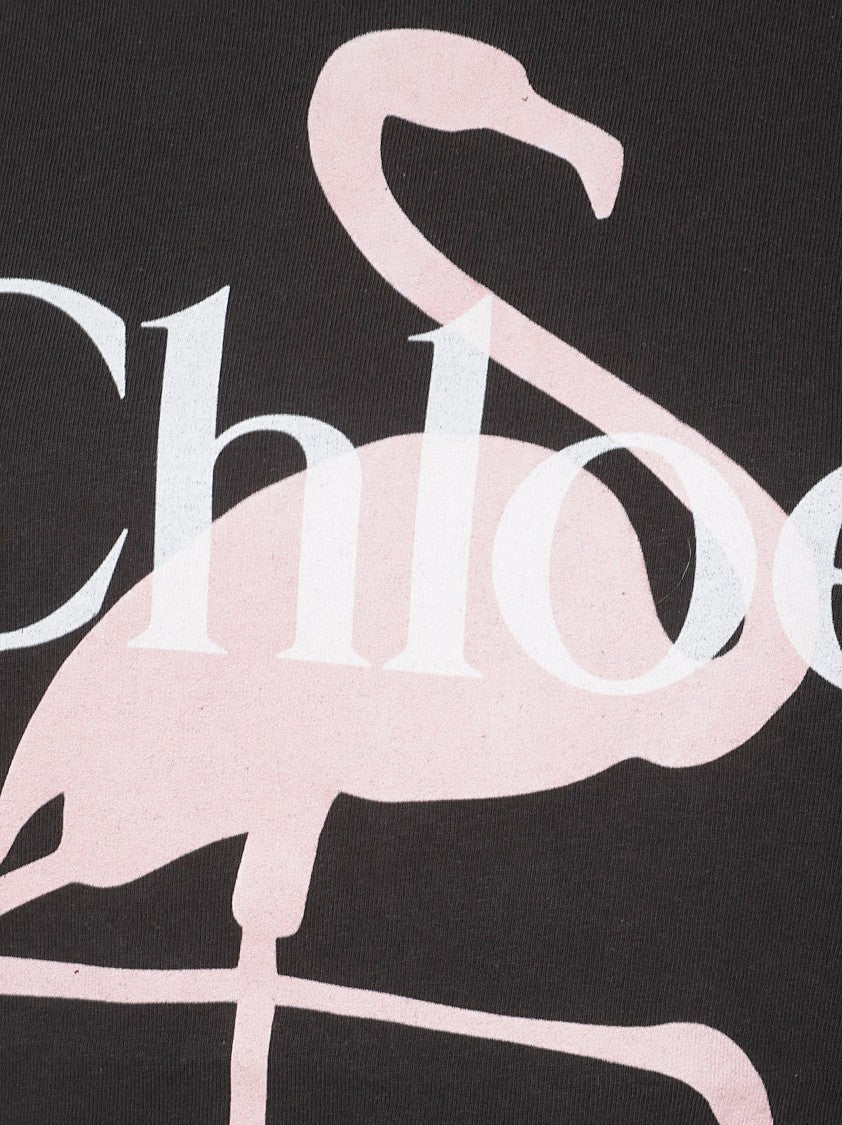 Chloé Baby-Fit Crew Neck T-Shirt