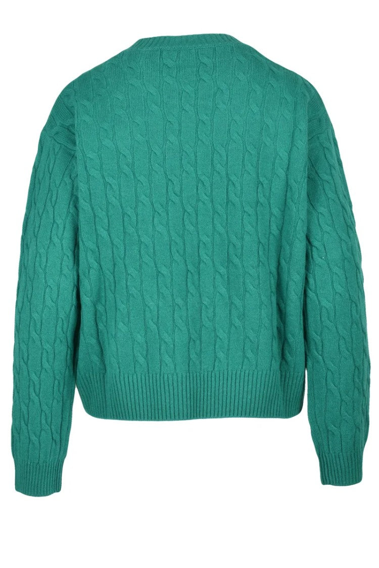 Ballantyne Crew Neck Sweater - Green