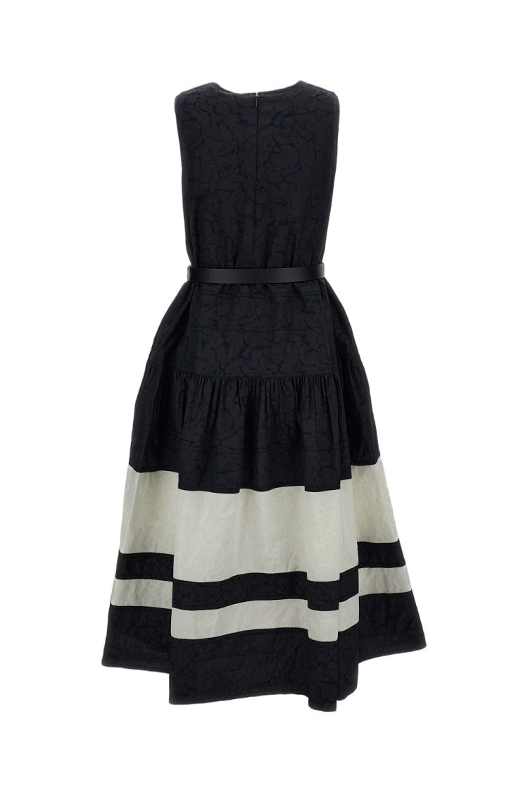 Mantù Flowing Blue Dress With Clean Lines