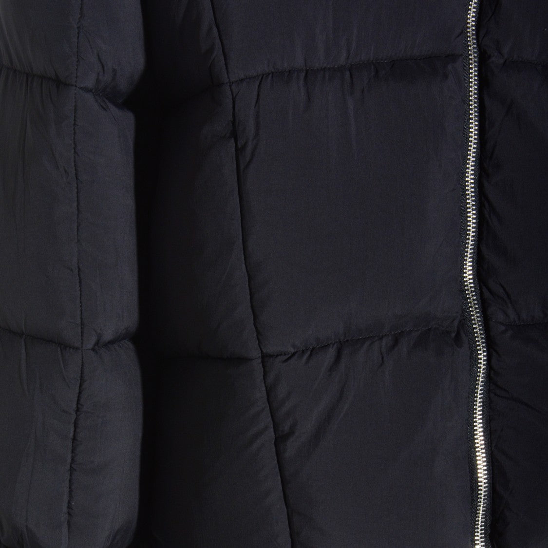 Thom Krom Quilted Black Puffer Jacket With Hood