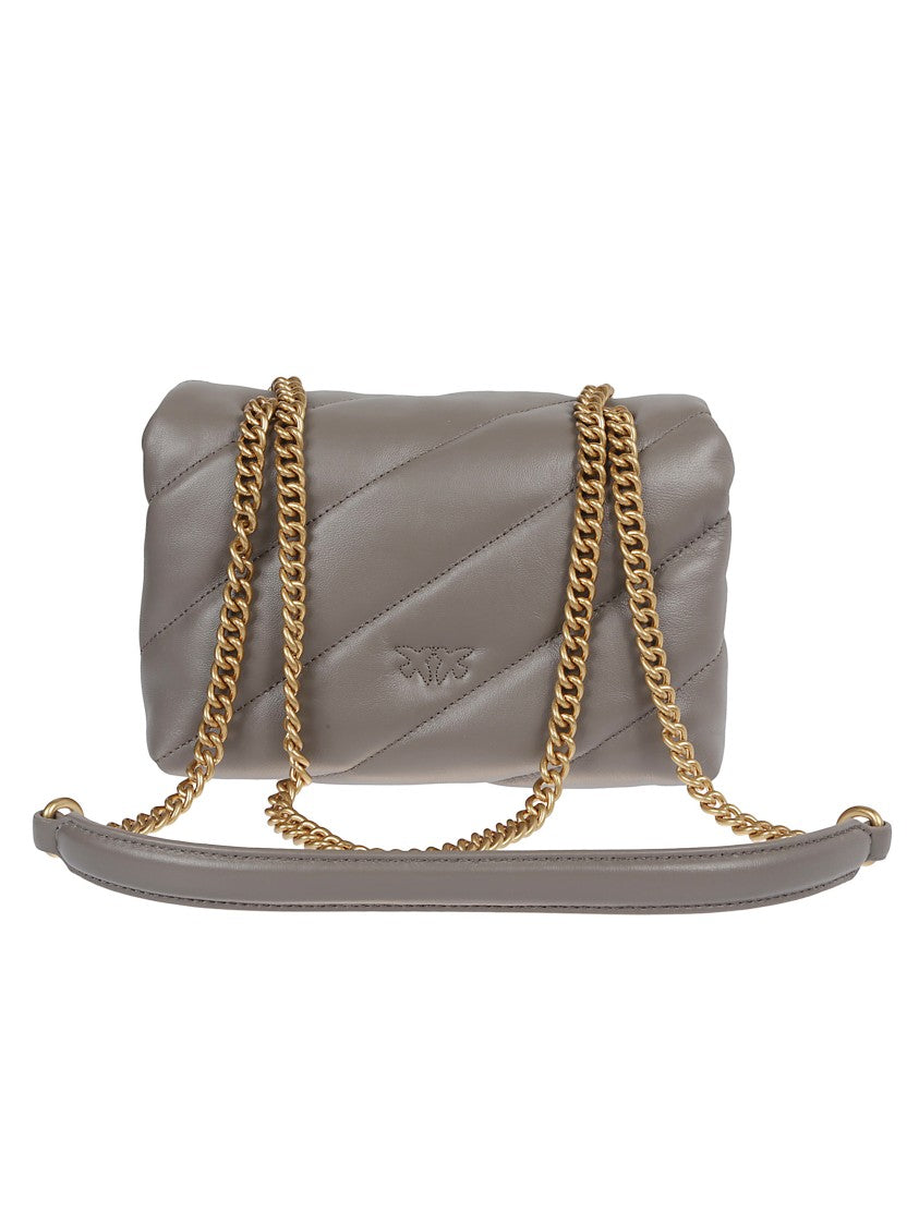 Pinko Crossbody Bag With Metal Logo