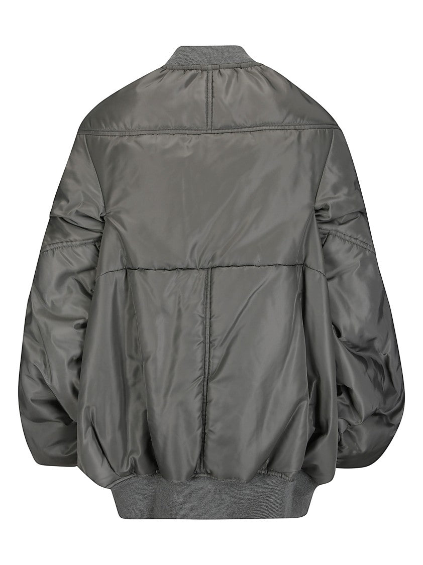 Junya Watanabe Lightweight Nylon Jacket With High Collar And Streamlined Silhouette