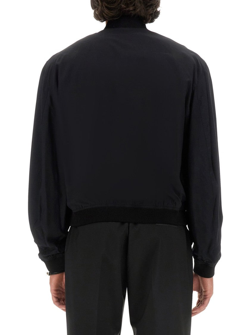 Versace Reversible Baroque Sea Jacket