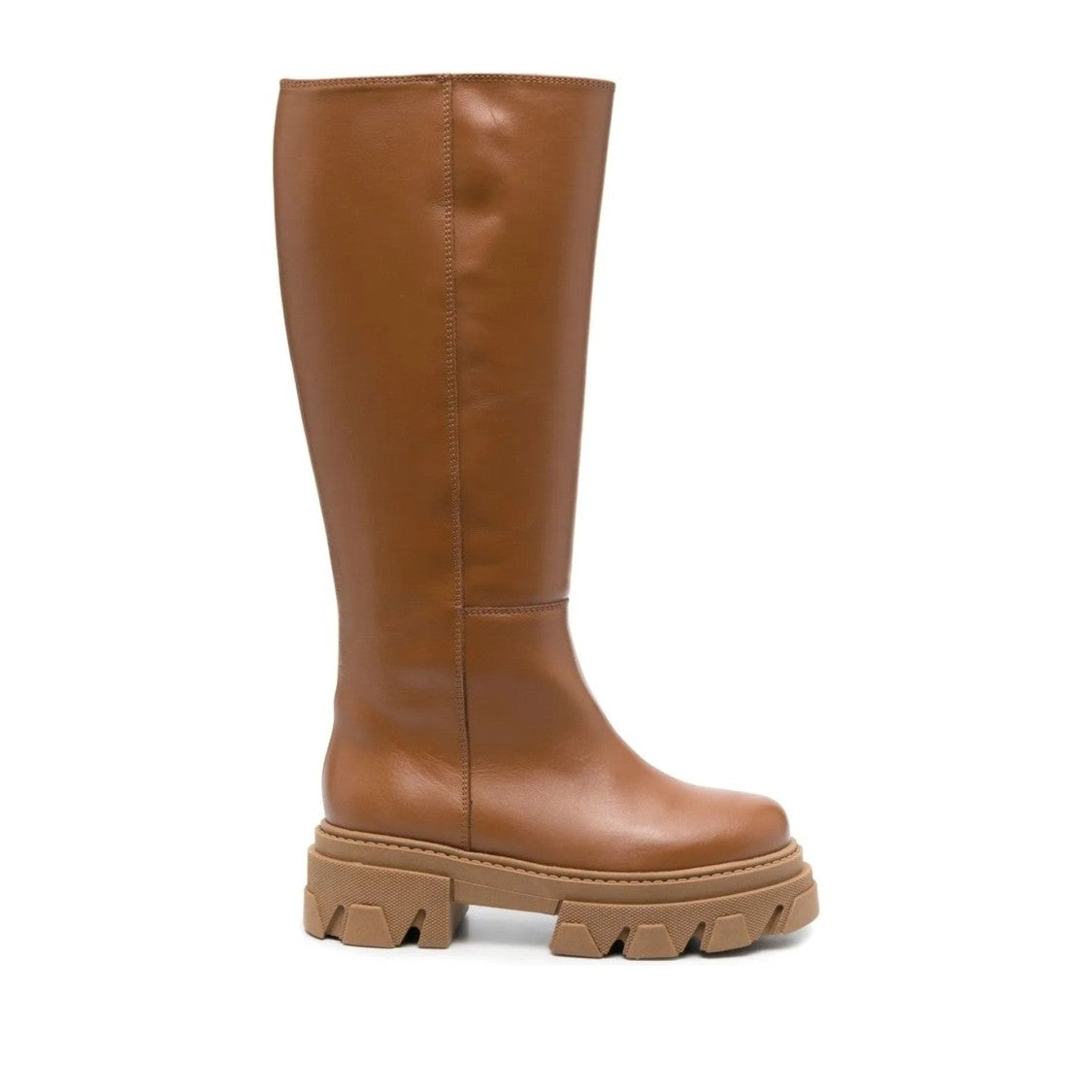 Alohas Brown Katiuska Leather Low Boots