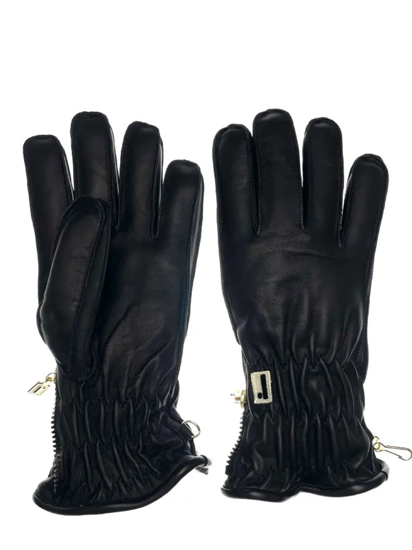 Restelli Peccary Opossuy Smooth Leather Gloves