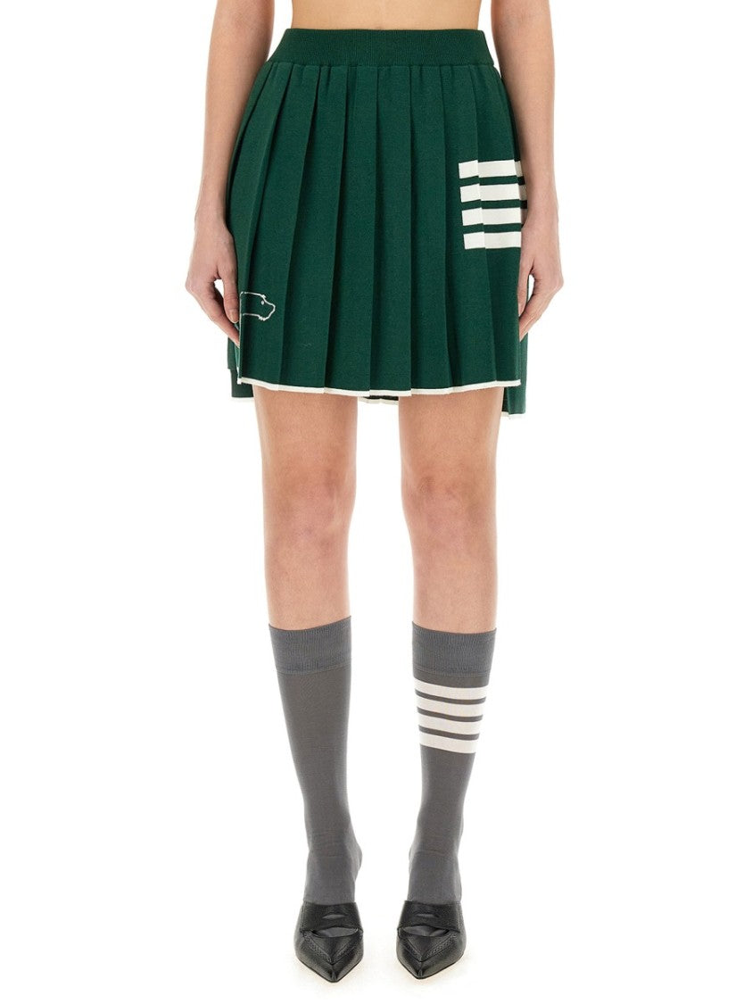 Thom Browne Pleated Mini Skirt