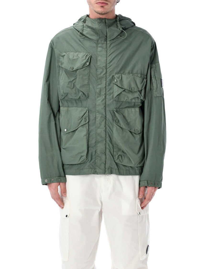 C.P. Company Flatt Nylon Goggle Hood Medium Jacket