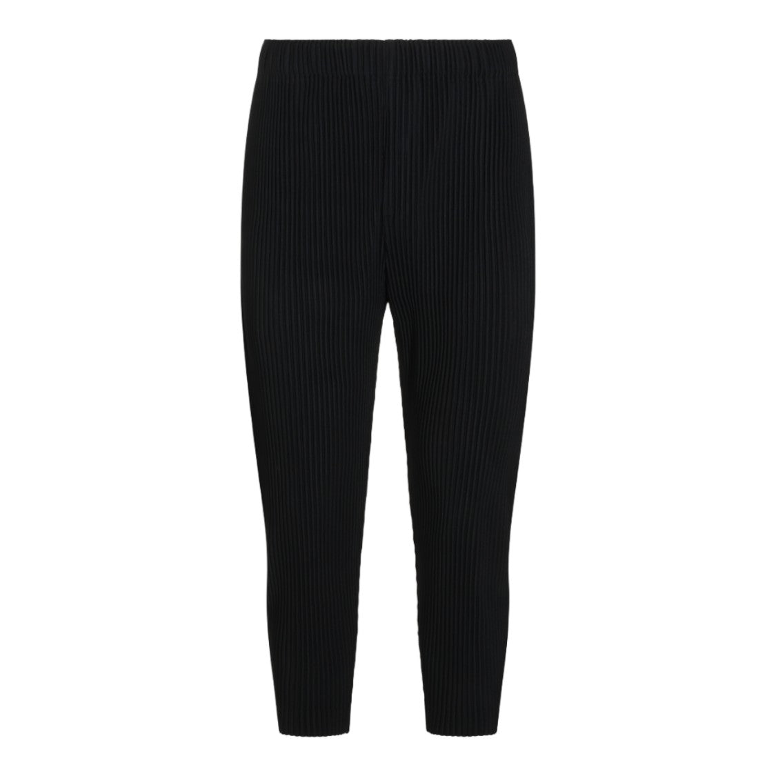Homme Plissé Issey Miyake Slim Tapered Trousers With Distinctive Pleated Texture