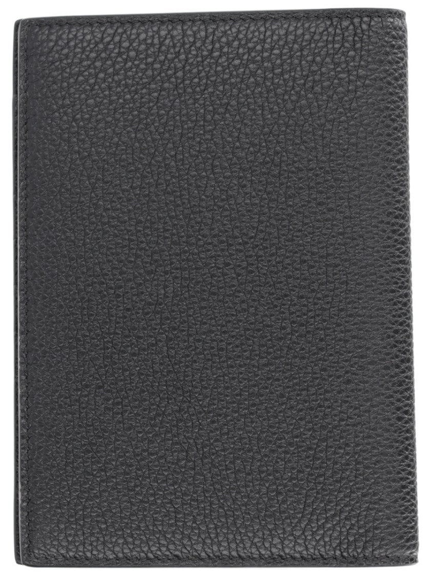 Tom Ford Pebbled Texture Bi-Fold Leather Wallet