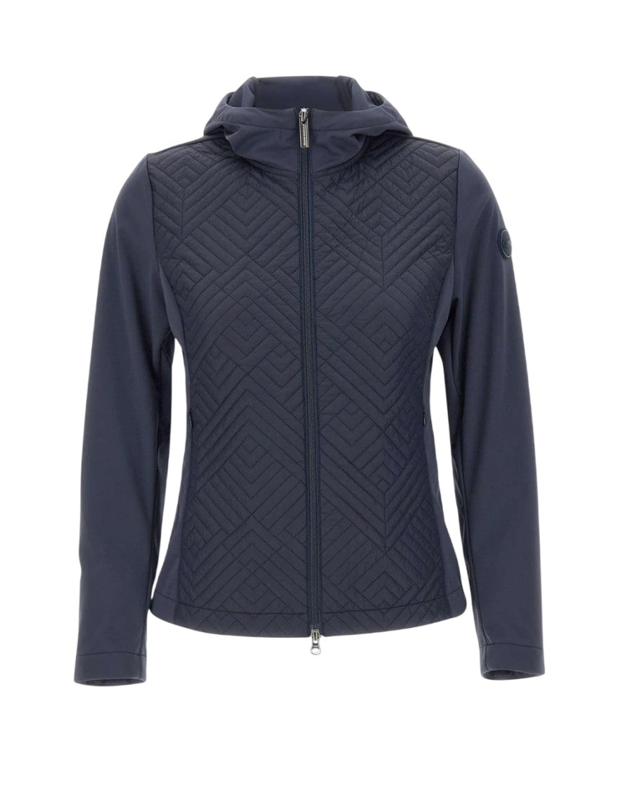 Colmar Geometric Quilted Windbreaker With Hood