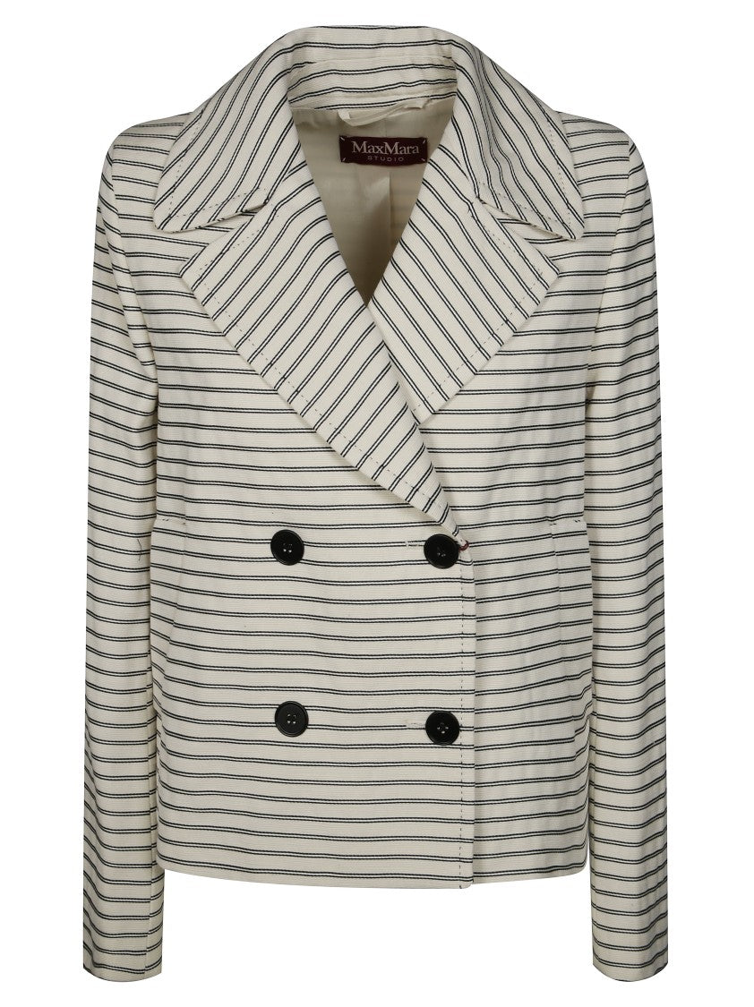 Max Mara Assuan Peacoat Stripes