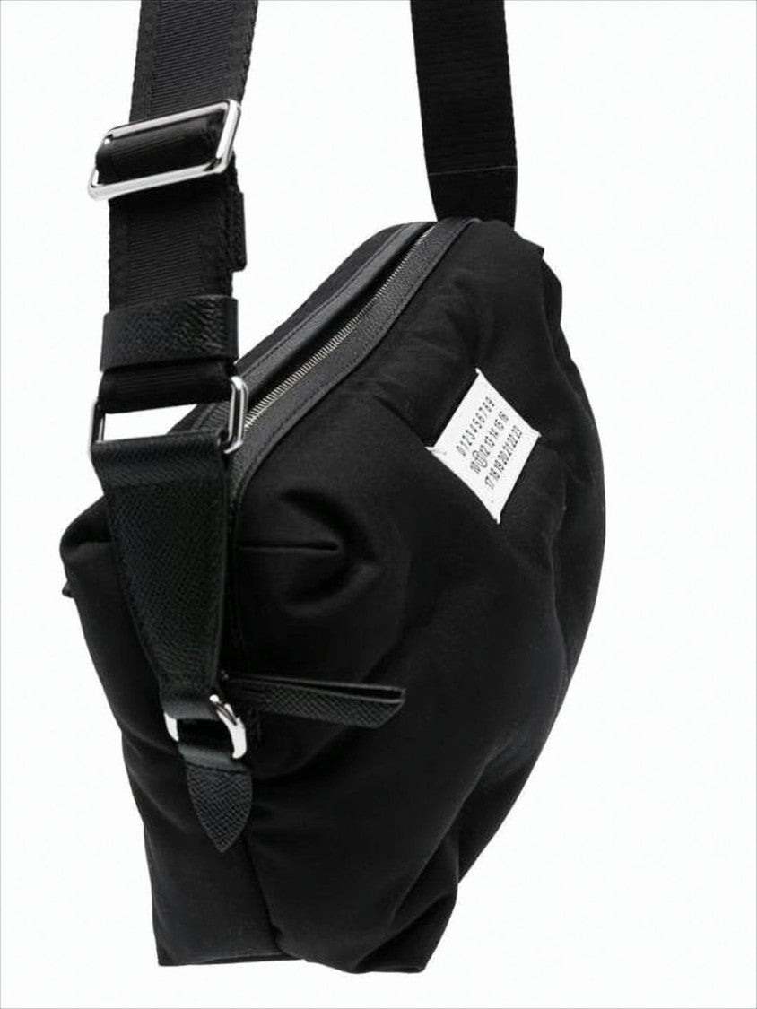 Maison Margiela Smooth Polyamide Crossbody Bag With Adjustable Strap