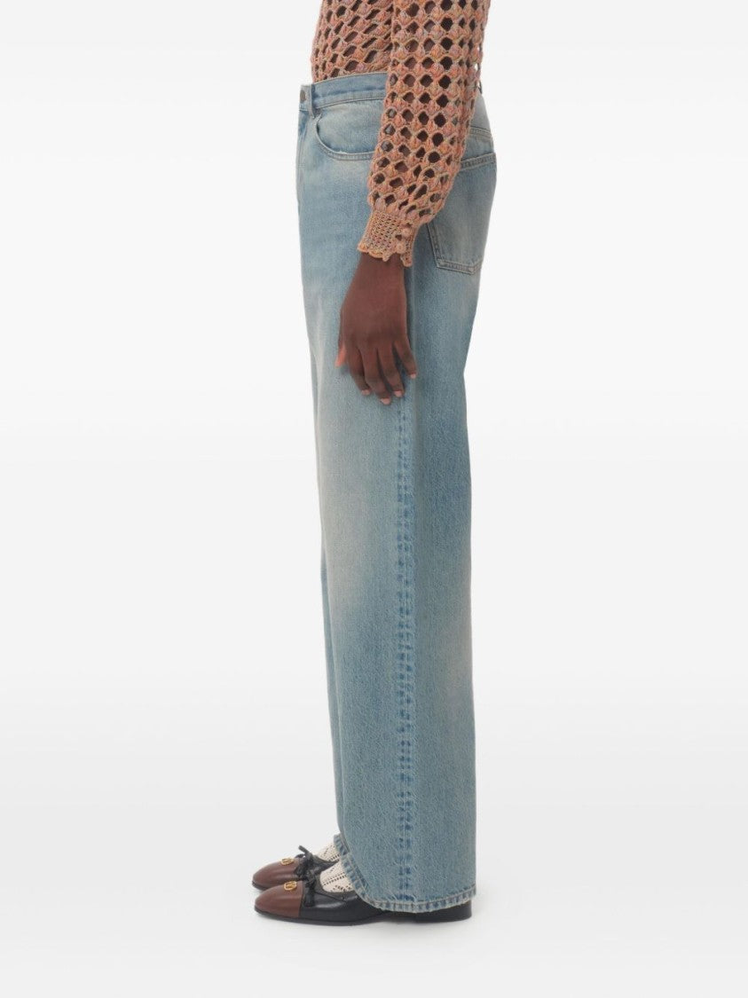 Valentino Light Blue Denim Jeans