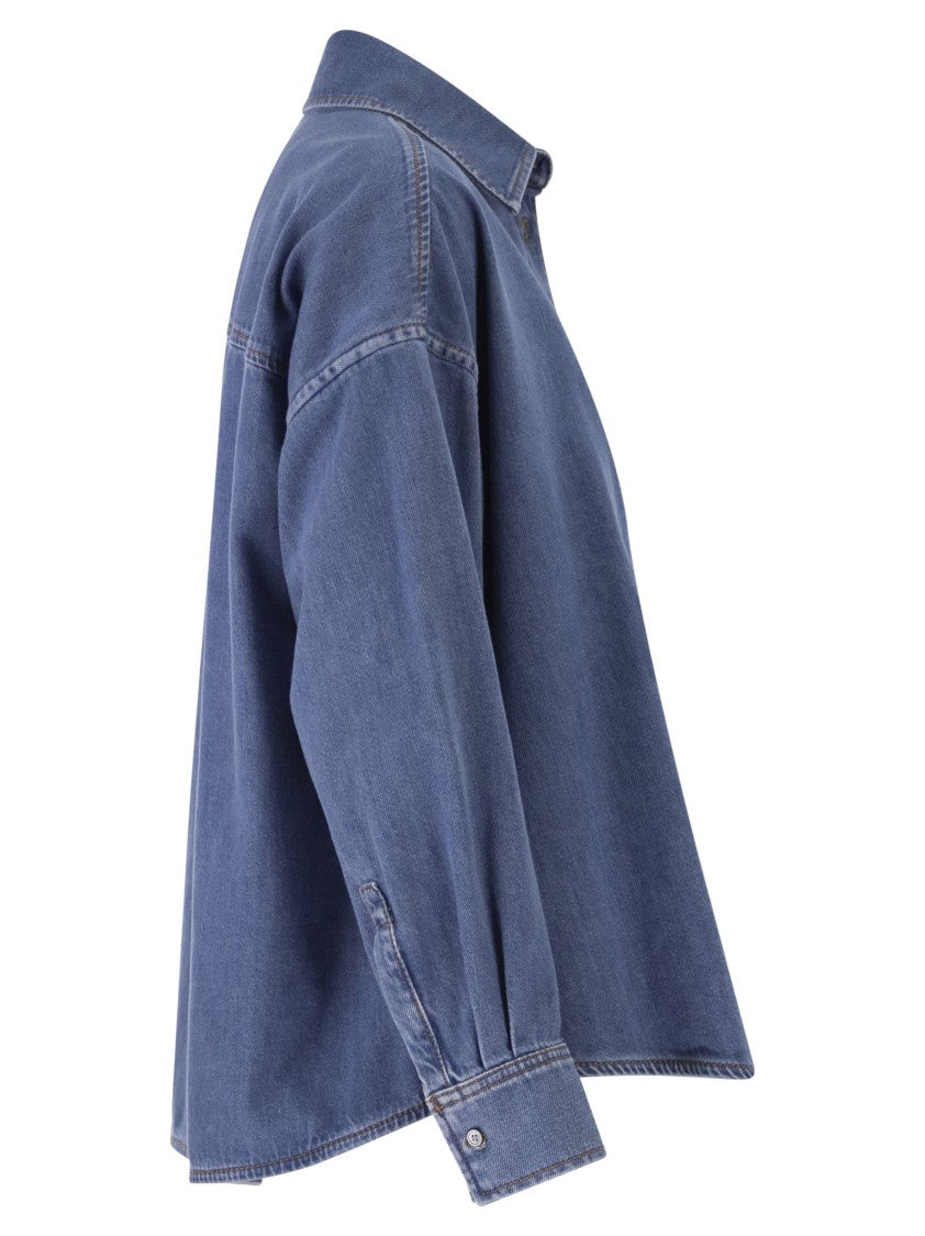 Max Mara Wkdfoggia - Cotton Denim Shirt
