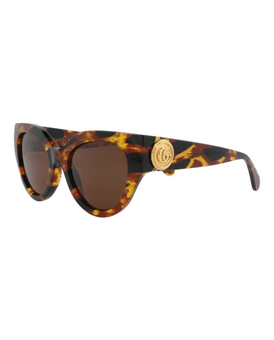 Gucci Cat Eye-Frame Recycled Acetate Sunglasses