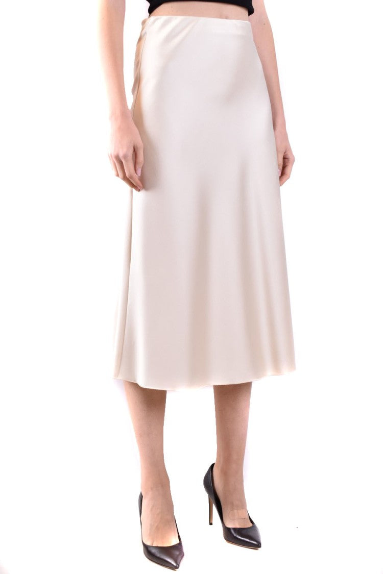 Ermanno Midi Skirt With Luxurious Polyester-Elastane Blend And Flattering Silhouette