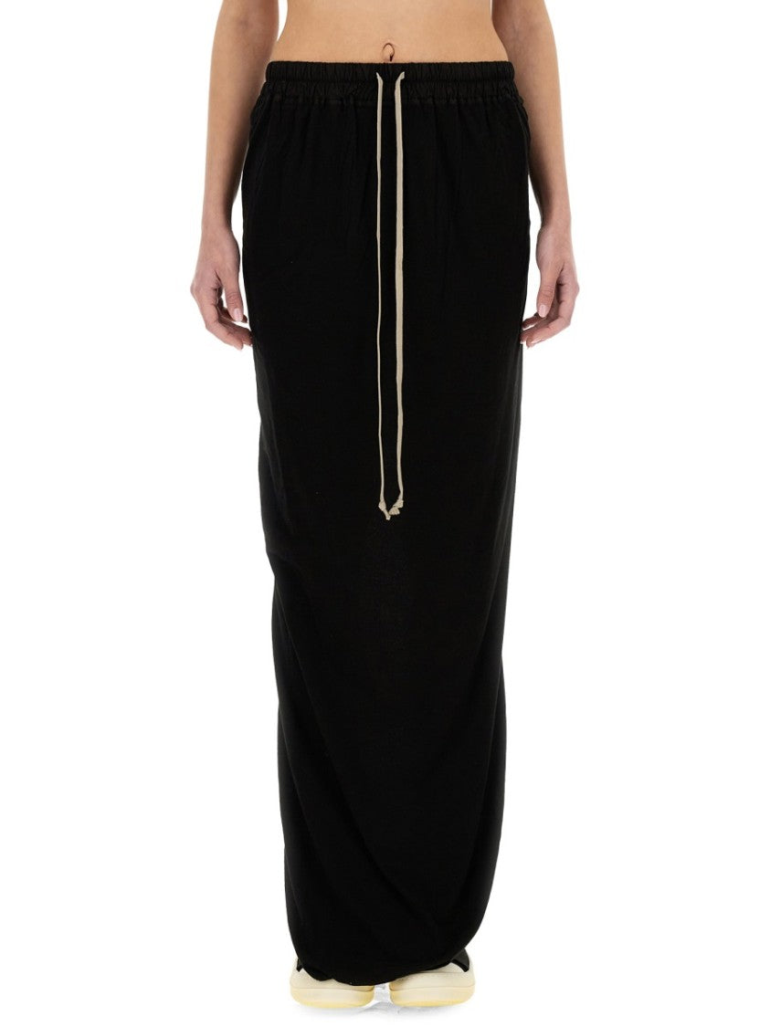 Drkshdw By Rick Owens "Pillar" Maxi Skirt