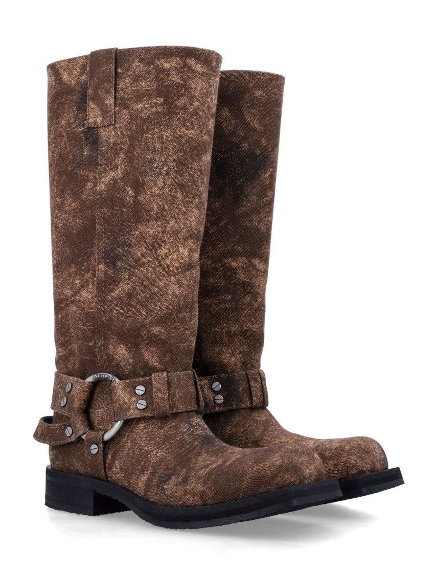 Acne Studios Balius Brushed Leather Boot