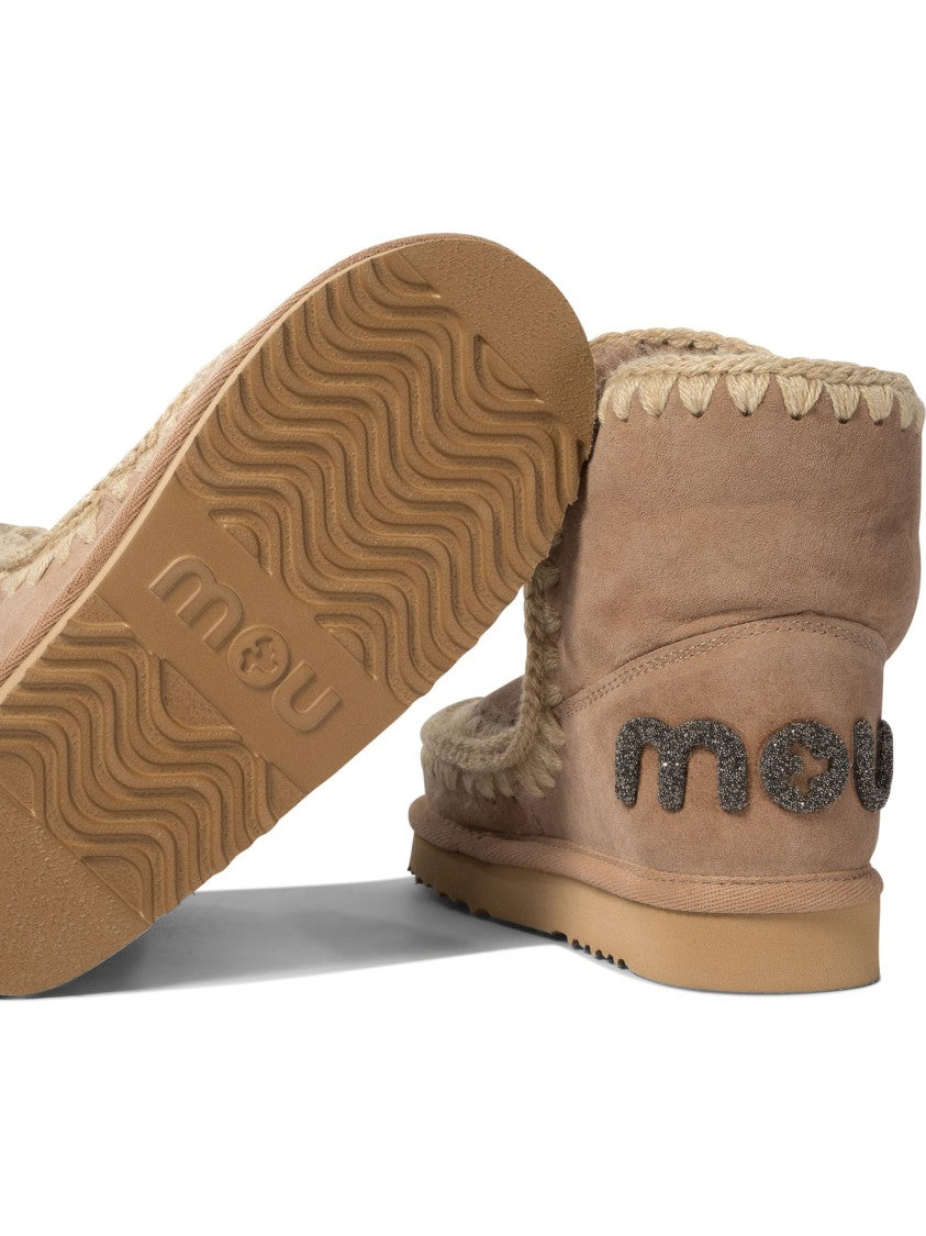 Mou "Eskimo 18 Glitter Logo" Ankle Boots